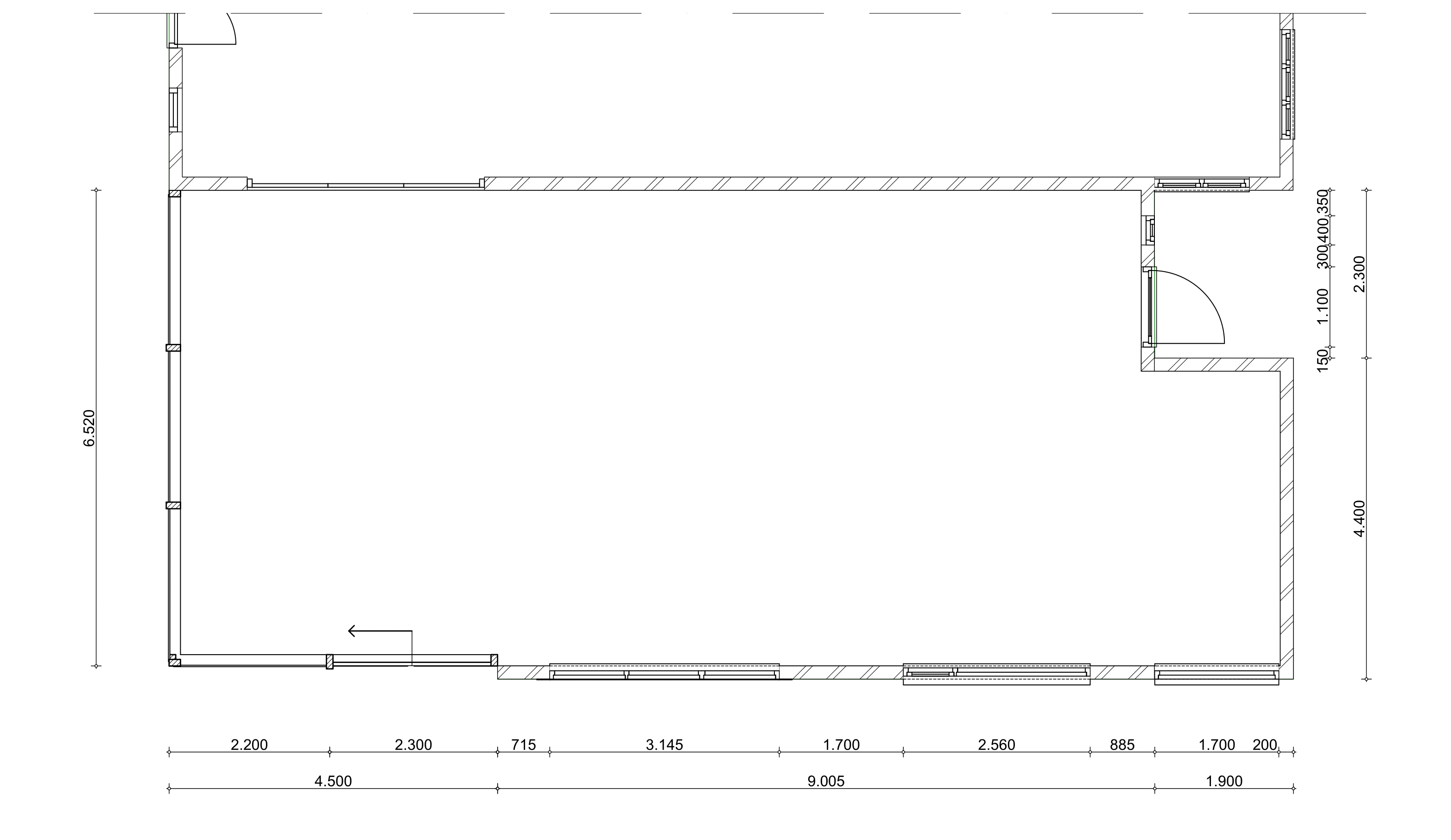 Bestaande plattegrond