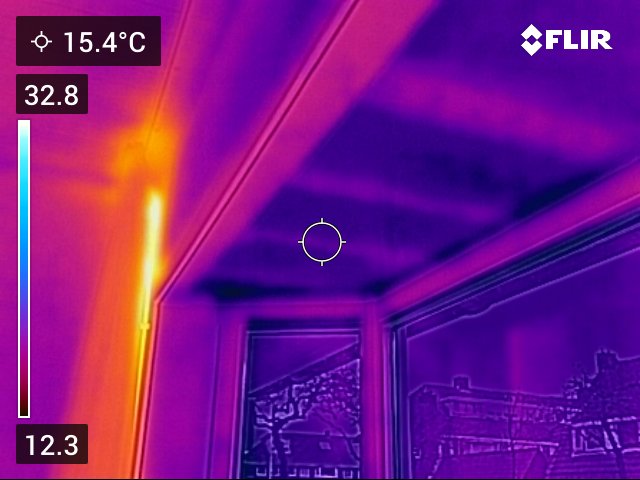 Warmtebeeldopname-Warmtescan-FLIR-C5-RentAGadget-WoningInspectie