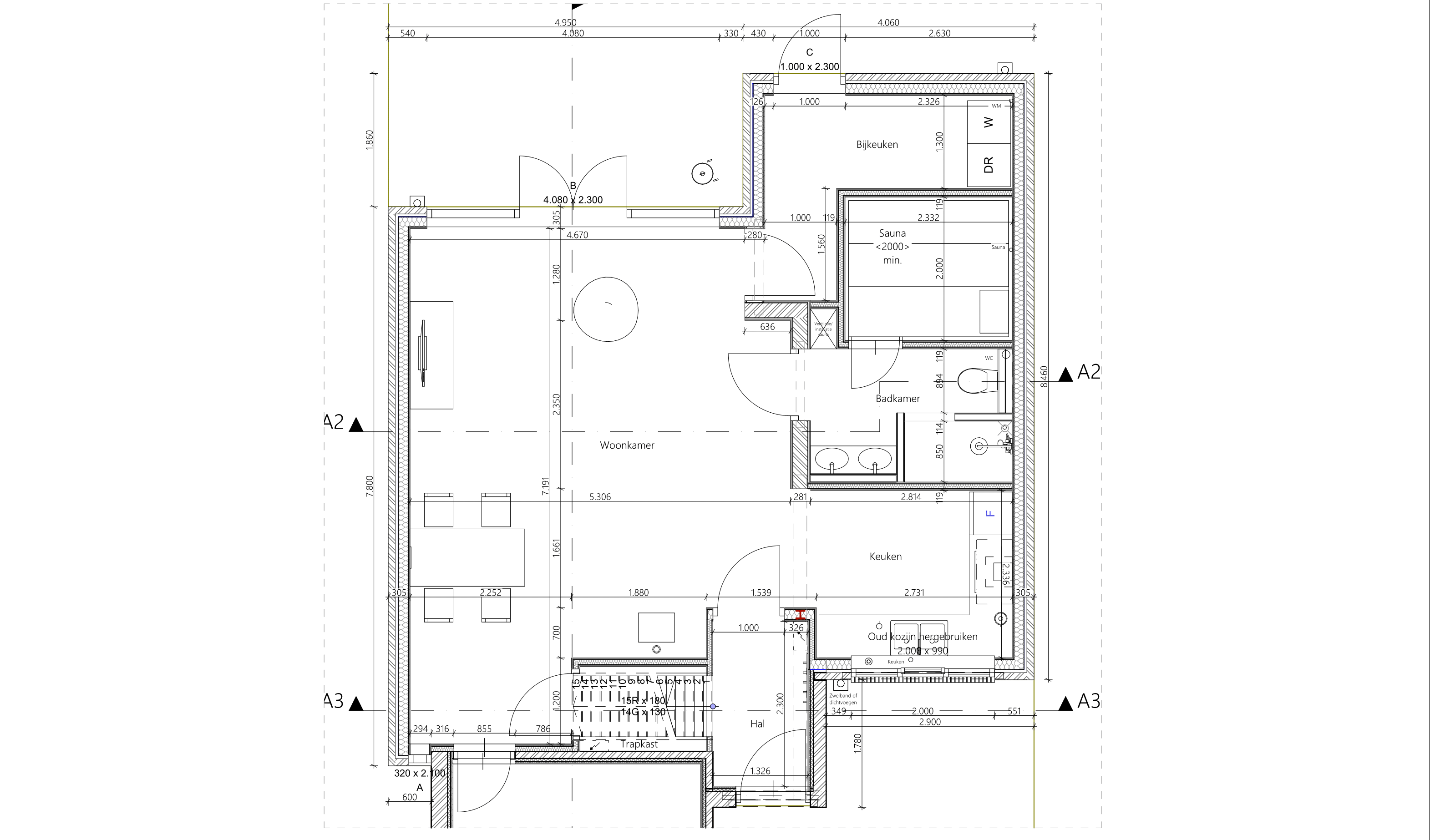 Plattegrond Begane grond